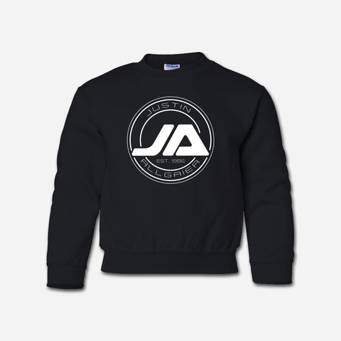 JA Logo - Youth Black Sweatshirt