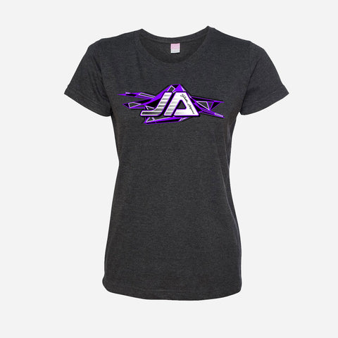 Purple JA Logo Womens Shirt