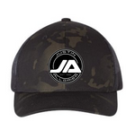JA Logo Hat - Black Camo