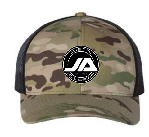 JA Logo Hat - Green Camo