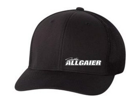 Justin Allgaier Flexfit Hat - Black