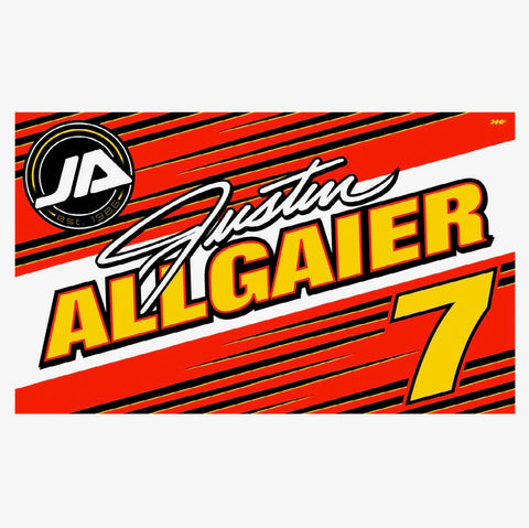 Justin Allgaier Flag